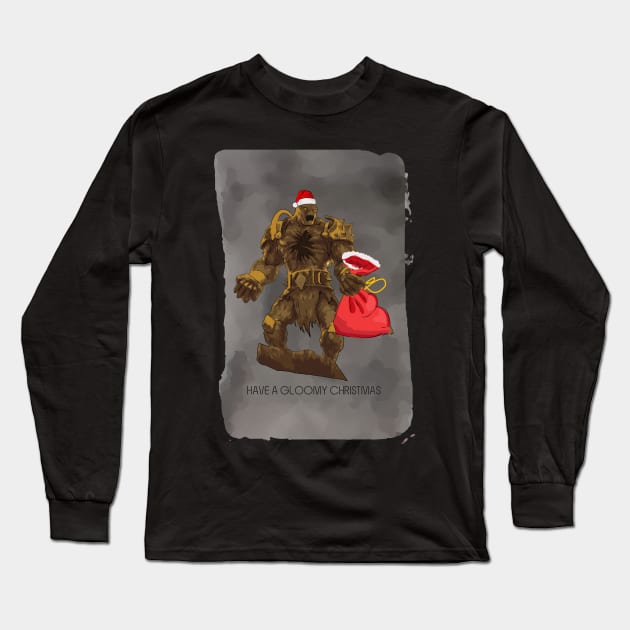 Have a Gloomy Christmas (Red) Gloomhaven - Board Games Design - Board Game Art Long Sleeve T-Shirt by MeepleDesign